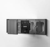 Cadru triplu de montare Sonoff M5-80 pentru instalarea intrerupatoarelor de perete, negru