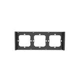 Cadru triplu de montare Sonoff M5-80 pentru instalarea intrerupatoarelor de perete, negru