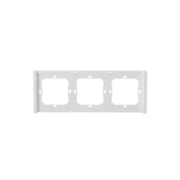 Cadru triplu de montare Sonoff M5-80 pentru instalarea intrerupatoarelor de perete, alb