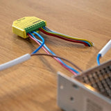 Controller benzi LED Shelly Plus RGBW PM 12/24V (WiFi)