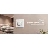 Dimmer inteligent AQARA Light Switch H2 EU Alb (KD-R01D) , Zigbee și Thread