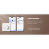 Dimmer inteligent AQARA Light Switch H2 EU Alb (KD-R01D) , Zigbee și Thread