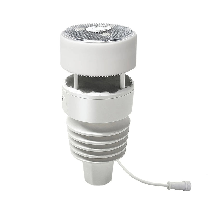 Ecowitt WS90 (WittBoy) – Stație Meteo 7-în-1, Powered by Shelly Senzor Haptic de Ploaie și Anemometru Sonic, integrat nativ în ecosistemul Shelly