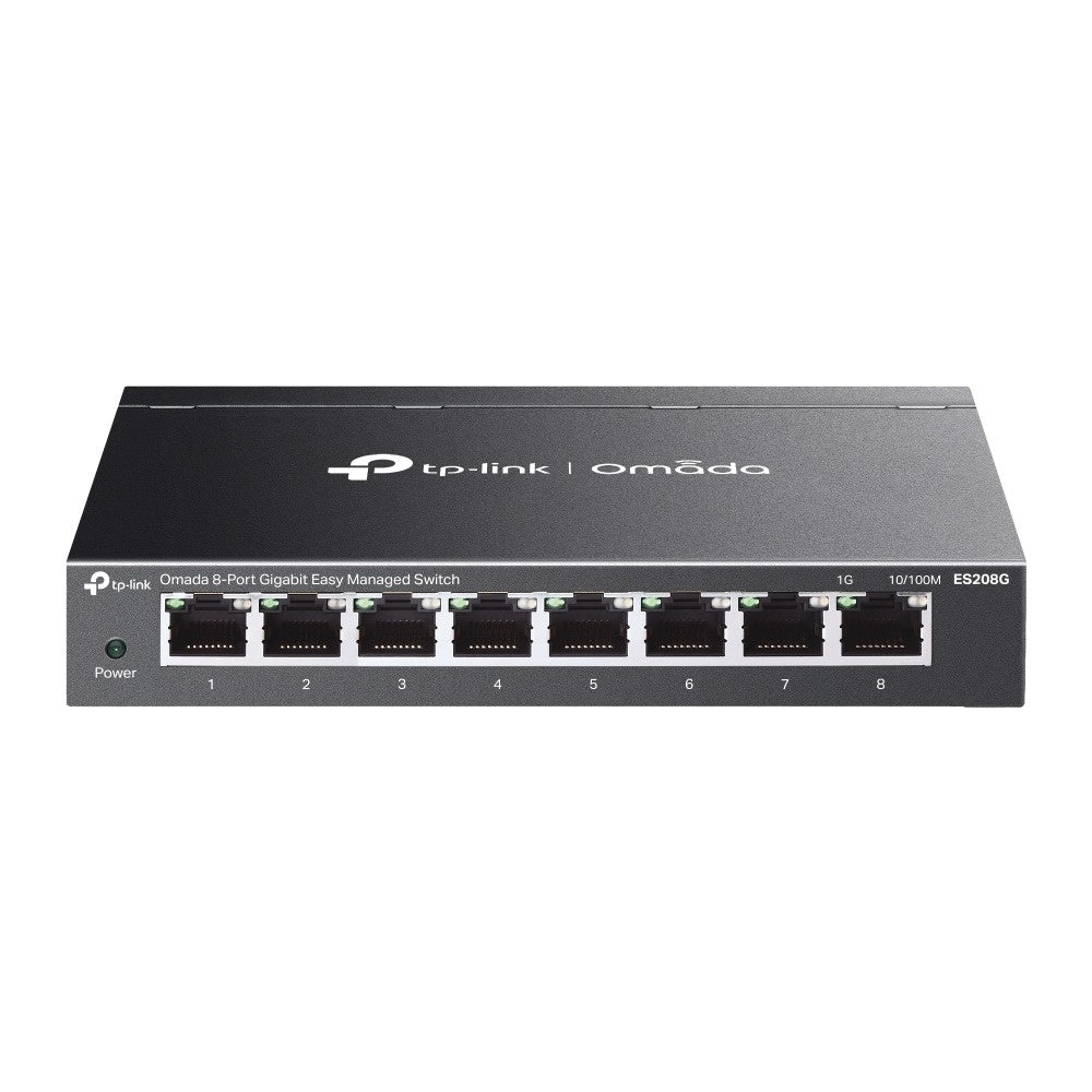 ES208G-Omada 8-Port Gigabit Easy Managed Switch