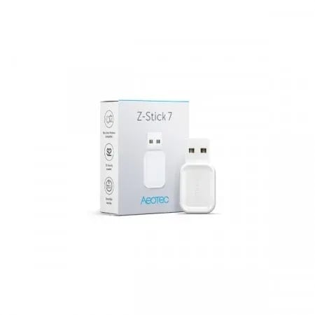 Hub Z-Wave Aeotec Z-Stick 7, Z-Wave Plus, compatibil cu Home Assistant, Raspberry Pi 4