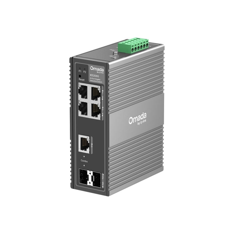IES206G-Omada 6-Port Gigabit Industrial Easy Managed Switch