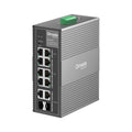 IES210GPP-Omada 10-Port Gigabit Industrial Easy Managed Switch with 6-Port PoE+ and 2-Port PoE++
