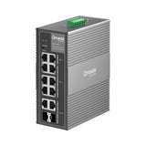 IES210GPP-Omada 10-Port Gigabit Industrial Easy Managed Switch with 6-Port PoE+ and 2-Port PoE++