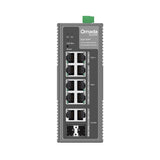 IES210GPP-Omada 10-Port Gigabit Industrial Easy Managed Switch with 6-Port PoE+ and 2-Port PoE++