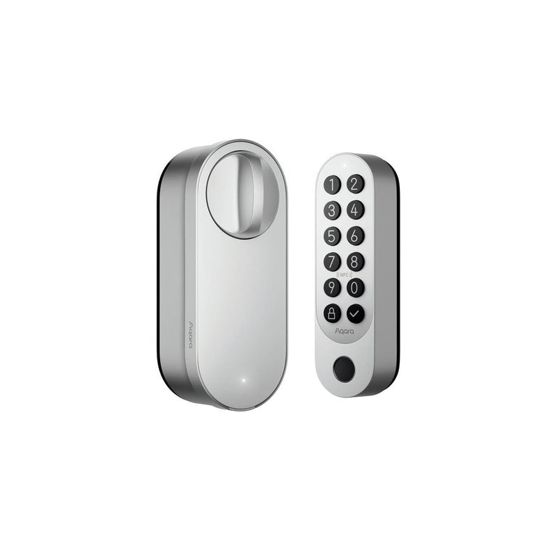 Încuietoare / Yală inteligentă Aqara U200 Kit, Silver, Apple HomeKit, Matter