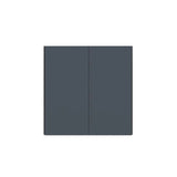 Intrerupator inteligent Aqara H1 double rocker, NU necesita NUL, 2 canale, Zigbee, Gri (WS-EUK02-G)
