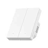 Întrerupător inteligent Sonoff M5-2C-80W, 2 canale, 10A, protocol Matter, Alb
