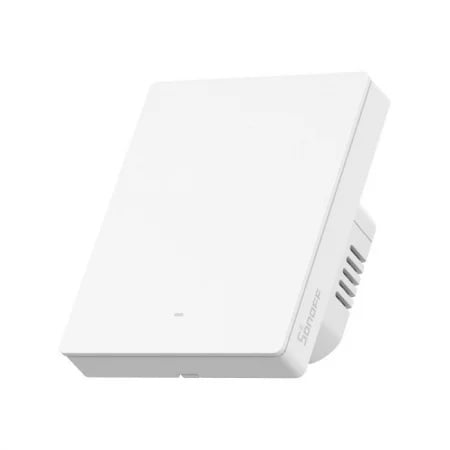 Întrerupător inteligent Sonoff ZBM5-1C-80W, 1 canal, 10A, Zigbee, Alb