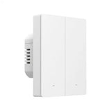 Întrerupător inteligent Sonoff ZBM5-2C-80W, 2 canale, 10A, Zigbee, Alb
