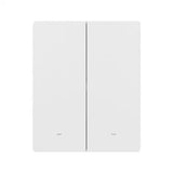 Întrerupător inteligent Sonoff ZBM5-2C-80W, 2 canale, 10A, Zigbee, Alb