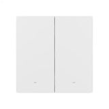 Întrerupător inteligent Sonoff ZBM5-2C-86W, 2 canale, 10A, Zigbee, Alb