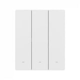 Întrerupător inteligent Sonoff ZBM5-3C-80W, 3 canale, 10A, Zigbee , Alb