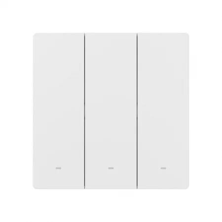 Întrerupător inteligent Sonoff ZBM5-3C-86W, 3 canale, 10A, Zigbee , Alb
