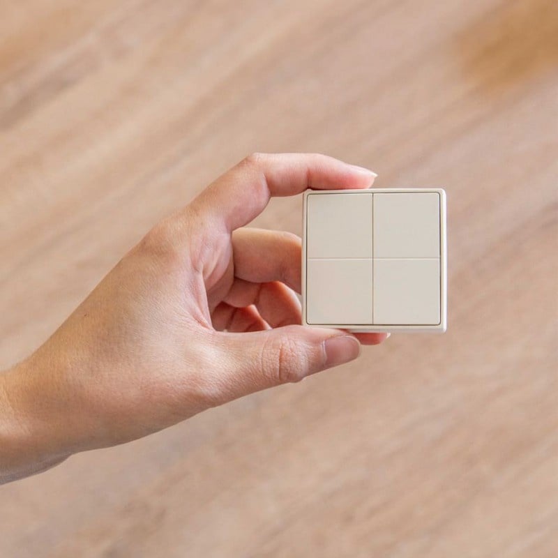 Intrerupator Shelly BLU Wall Switch 4, Bluetooth