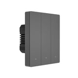 Intrerupator smart WiFi Sonoff M5-3C-80, 2.4 GHz, bluetooth, mecanic, 3 canale