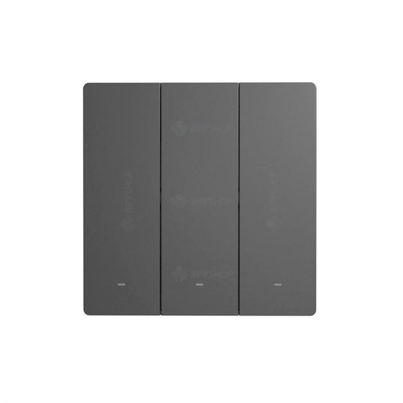 Intrerupator smart WiFi Sonoff M5-3C-86, 2.4 GHz, bluetooth, mecanic, 3 canale