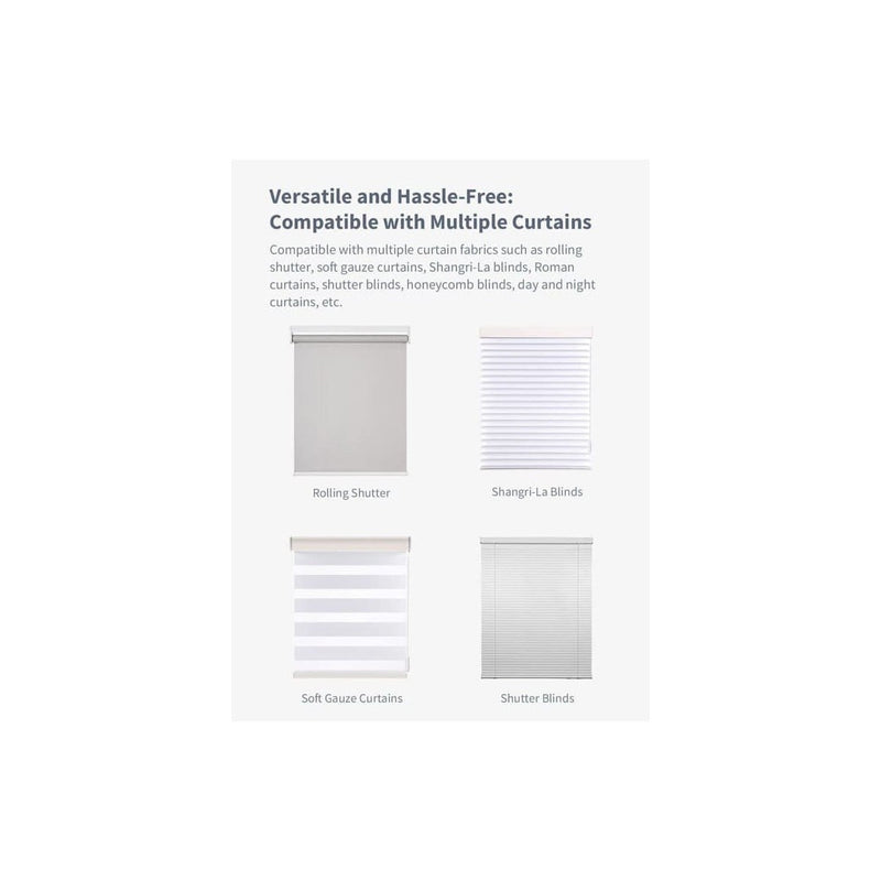 Kit de automatizare draperie Aqara Roller Shade Controller T1S , Apple HomeKit, Zigbee, Matter
