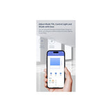 Kit de automatizare draperie Aqara Roller Shade Controller T1S , Apple HomeKit, Zigbee, Matter