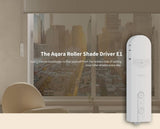 Kit de automatizare draperie AQARA Roller Shade Driver E1, Zibee (RSD-M01)