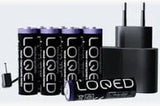 LOQED Power Kit – Set Alimentare Constantă și Încărcare pentru Încuietoarea Inteligentă LOQED