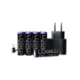 LOQED Power Kit – Set Alimentare Constantă și Încărcare pentru Încuietoarea Inteligentă LOQED