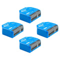 Pachet de 4 x Shelly 1 Gen4 – Modul releu inteligent WiFi, Matter, Zigbee, Bluetooth