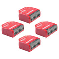 Pachet de 4 x Shelly 1PM Gen4 – Releu inteligent WiFi, Matter, Zigbee, Bluetooth cu masurare consum