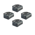 Packet 4 relee inteligente Shelly 2PM GEN4, 2 canale, 2x10A, monitorizare consum, multiprotocol (WiFi, bluetooth, matter, zigbee) , integrare Home Assistant