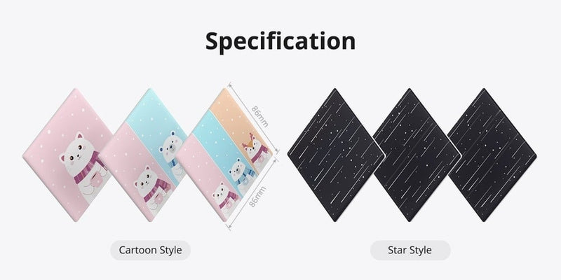 Panou frontal cu design Sonoff Star pentru comutatorul TX Ultimate T5-4C-86-star