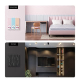 Panou frontal cu design Sonoff Star pentru comutatorul TX Ultimate T5-4C-86-star