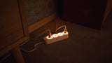 Prelungitor inteligent cu 4 prize și măsurare consum-Shelly Power Strip 4 Gen4 Alb