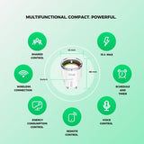 Priza inteligenta WiFi NOUS A1Z, 16A - ZigBee 3.0, monitorizare energie