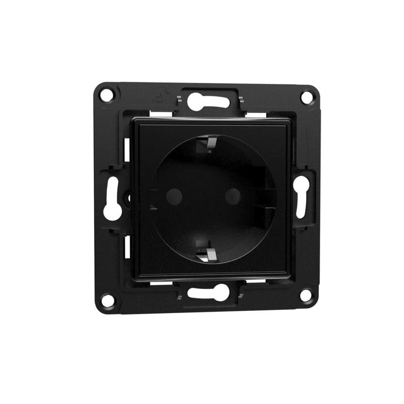 Priza Shelly Wall Socket - negru (nu contine releu)
