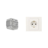 Releu inteligent cu 2 canale Aqara Dual Relay Module T2, Zigbee, monitorizare consum, dry contact