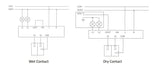 Releu inteligent cu 2 canale Aqara Dual Relay Module T2, Zigbee, monitorizare consum, dry contact