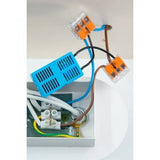 Releu Inteligent Shelly 2L, 2 canale, nu necesita NUL, integrare Home Assistant, Matter