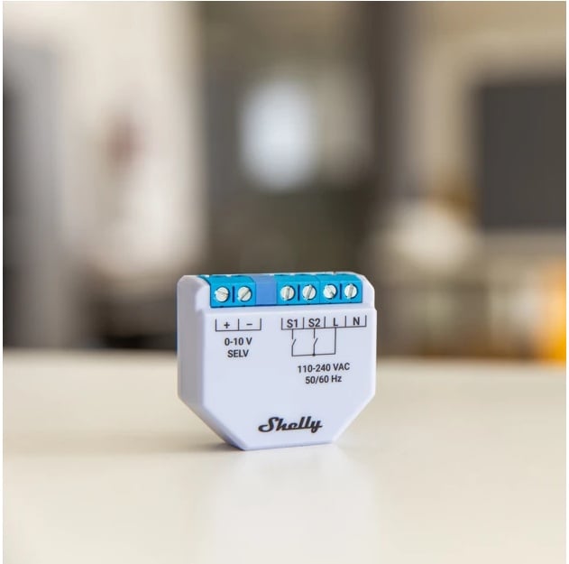 Releu inteligent Shelly Plus 0-10V Dimmer