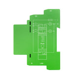 Releu inteligent Shelly PRO Dimmer 2PM, 2 canale, monitorizare consum, functie de dimming -