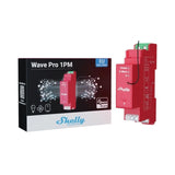 Releu inteligent Shelly Qubino Wave Pro 1PM, 16A, 1 canal, masurarea consumului, Z-Wave