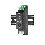 Releu inteligent Shelly Qubino Wave Pro 2PM, 16A, 2 canale, monitorizarea consumului, Z-Wave