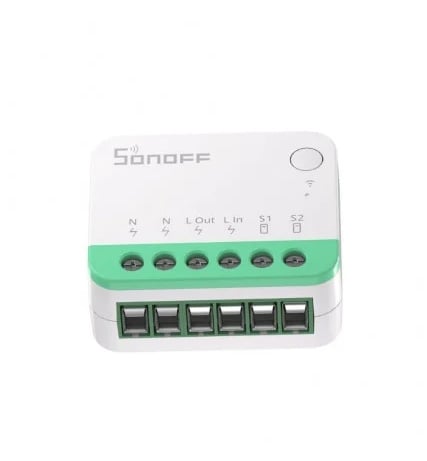 Releu inteligent Sonoff MINIR4M Wi-Fi, compatibil cu Matter