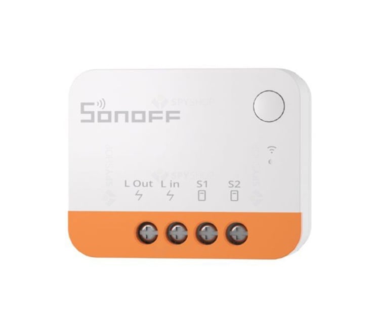 Releu inteligent Sonoff ZBMINIL2 EXTREME, Zigbee, 2 canale, functioneaza FARA NUL