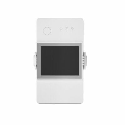 Releu inteligent WiFi Sonoff TH Elite (R3 - THR316D), 230V/16A, contact uscat NO/NC ecran LCD