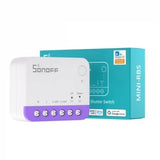 Releu smart WiFi pentru rulouri automatizate Sonoff MINI-RBS, 240W, 2.4 GHz, control aplicatie, compatibil Matter