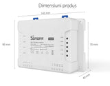 Releu wireless Wi-Fi 4 canale Sonoff 4CH R3